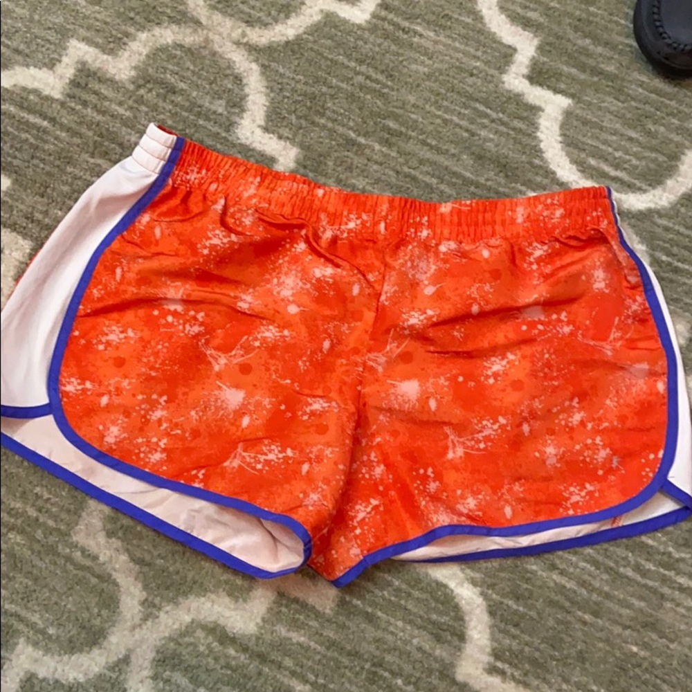 Danskin Now Orange athletic shorts